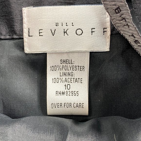 ๐Bill Levkoff Stunning Evening Gown w/ Train or Cascading, Prom - Wedding -Ball - Picture 15 of 16